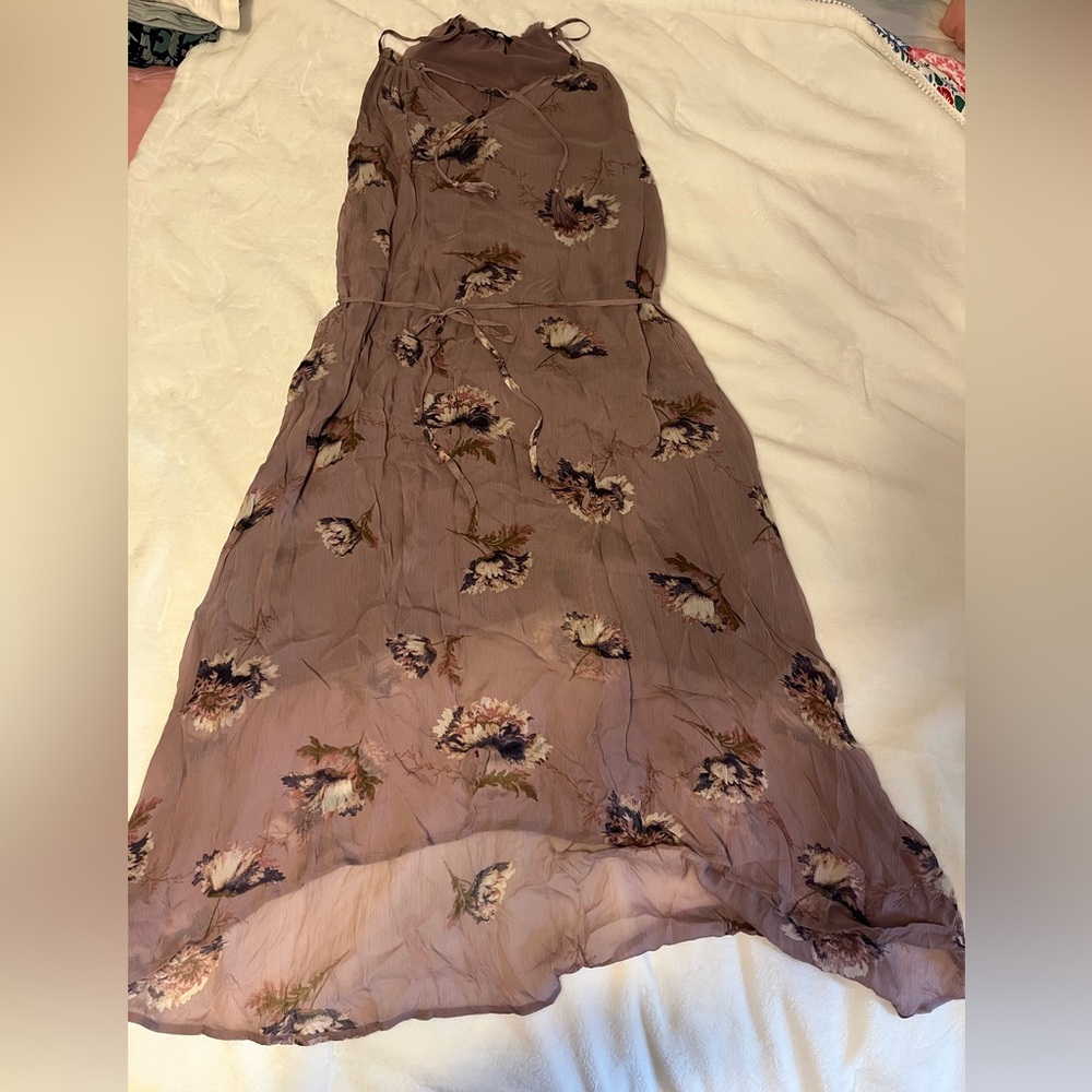 Lucky Brand Mauve Floral Dress